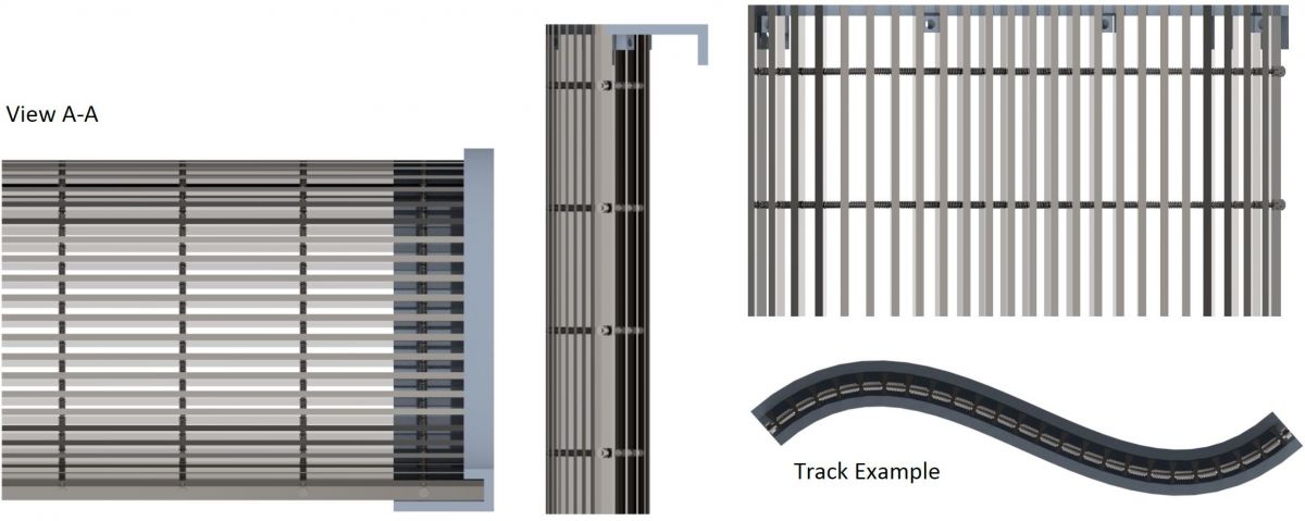 J-Channel Track System