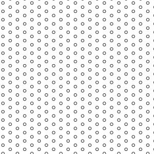 .063in Diameter Circle Perforation on .189in Centers