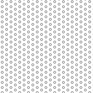 .078in Diameter Circle Perforation Pattern on .189in Centers