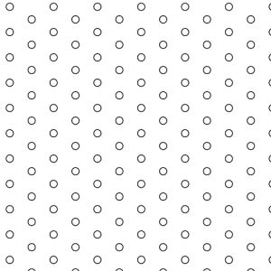 .094in Diameter Circles on .325in Centers