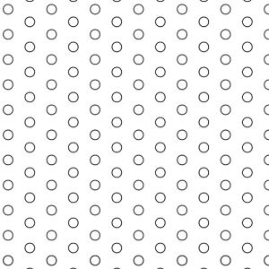 .125in Diameter Circle Perforation on .325 Centers