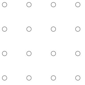 .188in Circles on 1in Centers