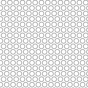 .1875in Diameter Circles on .25in Centers
