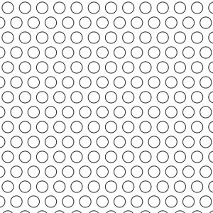 .1875in Diameter Circles on .28125in Centers