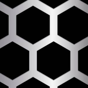 1.625in Hexagon Perforations on 2in Centers