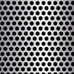 .25in Diameter Perforated Metal Pattern