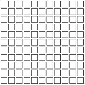 .25in Straight Square Perforations on .3125in Centers