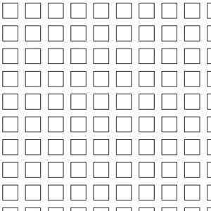 .25in Squares on .375in Centers