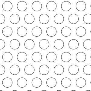 .375in Diameter Circles on .5625in Centers