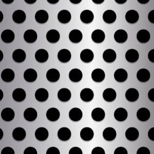 .375in Diameter Circle Perforated Metal