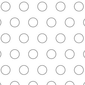 .375in Diameter Circle Perforation on .75in Centers