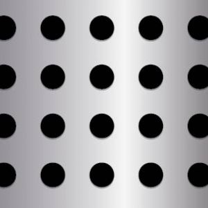 Circle Perforation Pattern for Sheet Metal