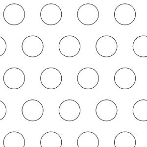 .5in Diameter Circles on .875in Centers