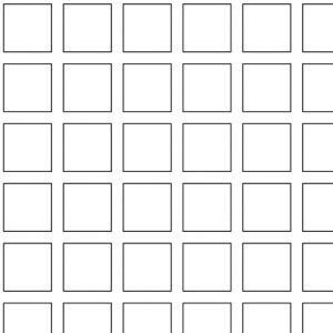 .5in Straight Square Perforations on .625in Centers
