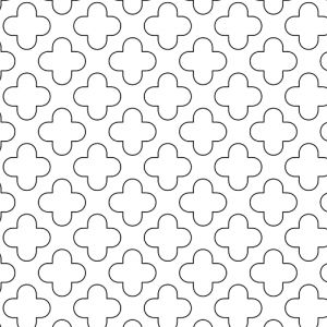 Clover Leaf Perforation Pattern 