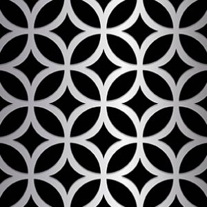 Lotus Pattern Metal Perforation
