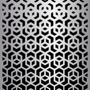 Magic Blocks Metal Perforation Pattern