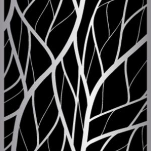 Vines Metal Perforation Pattern