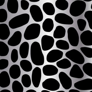 River Stone Metal Perforation Pattern