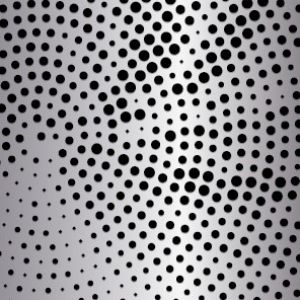 Spiral Metal Perforation