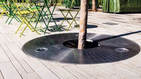 Stainless Steel Tree Grating