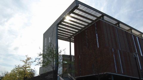 Perforated Corrugated Metal Panels at NCCU