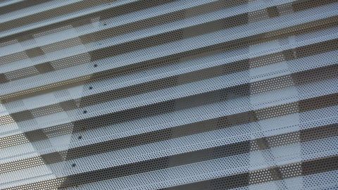 Perforated Corrugated Metal Panels NCCU