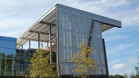 Perforated Corrugated Metal Panels at NCCU