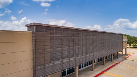 ValleyCreek Perforated Corrugated Façade