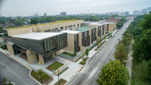 Shapiro Hall Architectural Sun Control