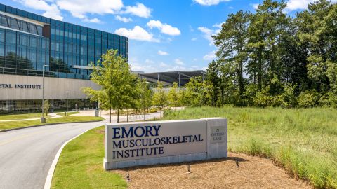 Emory Park entrance sign