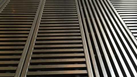 Metal Entrance Grilles at the Waldorf Astoria Hotel