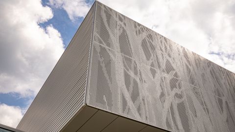 Corner of the Good Hope Community Center Building 