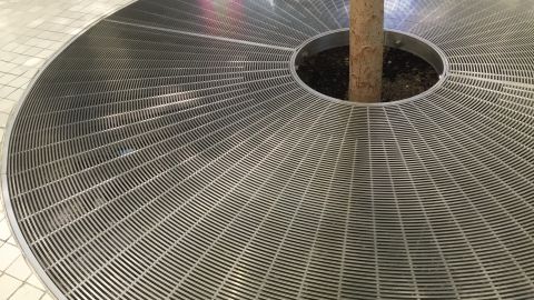 Tree Grating Installed at the Mall of America
