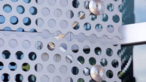 Perforated Metal Cladding System for Cisco Systems