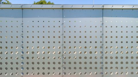 Perforation Pattern of a Metal Façade