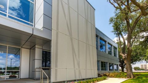 Love Field Perforated Metal Façade