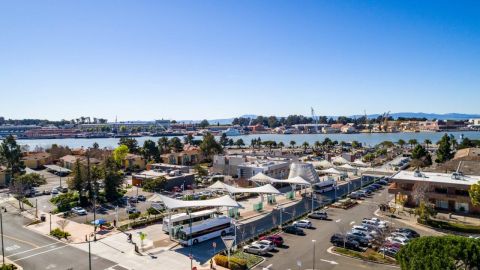 Aerial View of the Vallejo Transit Center