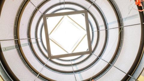 Skylight at the WPR Library