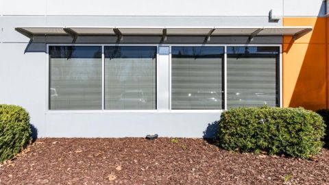 Redwood Food Bank Perforated Metal Sunshades