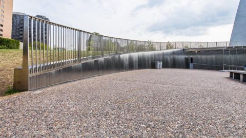 Walkway Next to the Gateway Arch