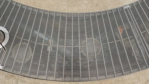 Scioto Mile Trench Grating