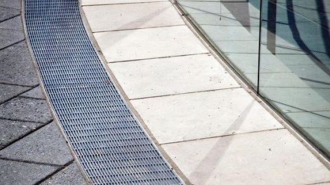 Close Up of Trench Grating Profile Bar at UC Berkeley