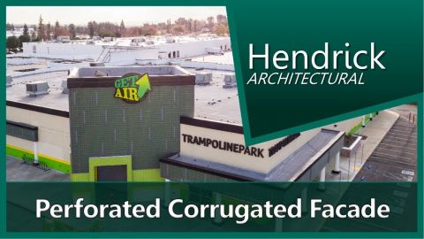 Embedded thumbnail for Perforated Corrugated Facade - GetAir