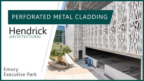 Embedded thumbnail for Perforated Metal Cladding - Emory Executive Park