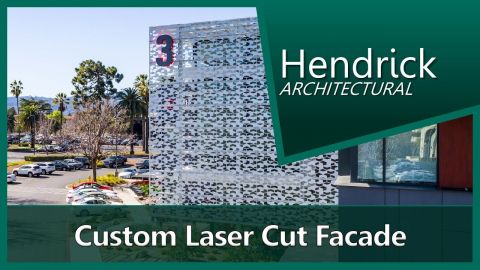 Laser Cut Facade - Xilinx HQ | Hendrick Manufacturing
