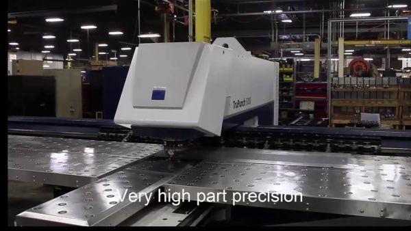 Embedded thumbnail for Hendrick&amp;#039;s Precision CNC Punch Press