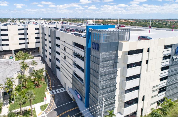 architectural cladding parking garage