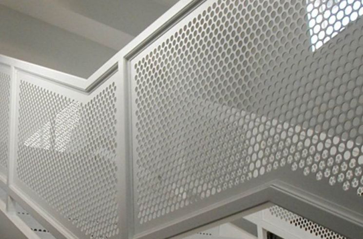 perforated metal infill panel