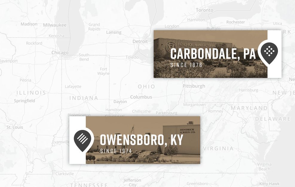 Hendrick Manufacturing Locations